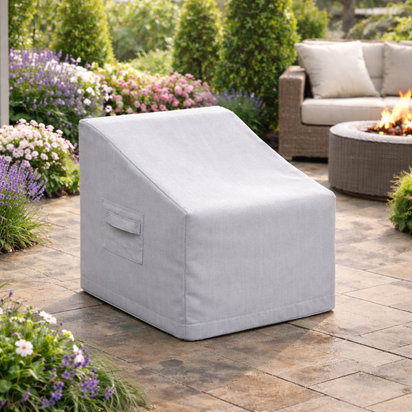 Custom Patio Deep Seating Chair Cover - Hover Image