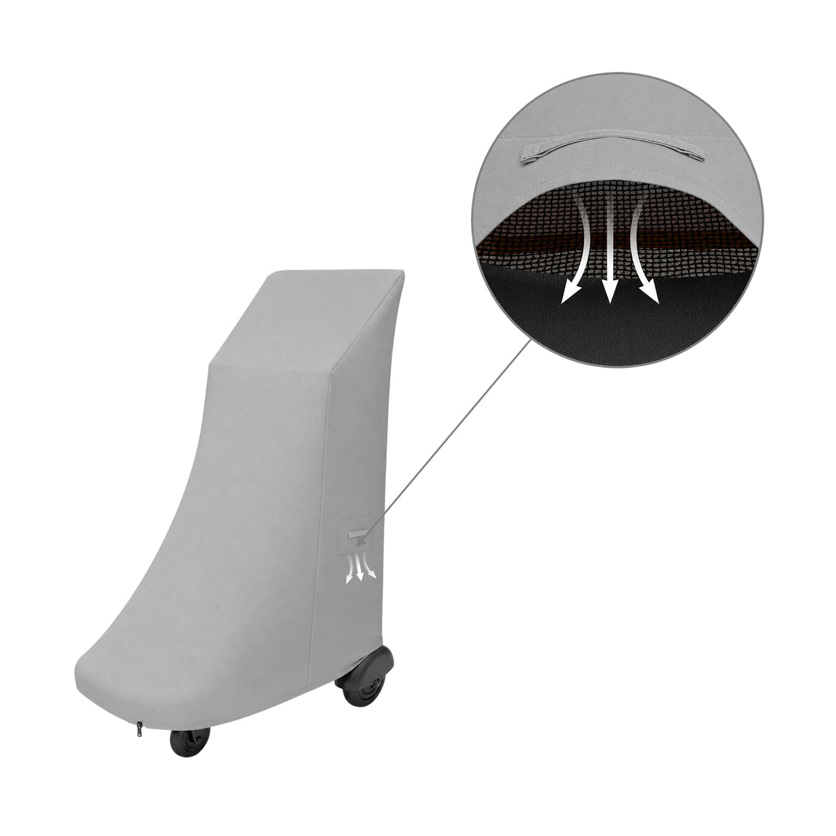 Custom Self-Service Luggage Cart Cover