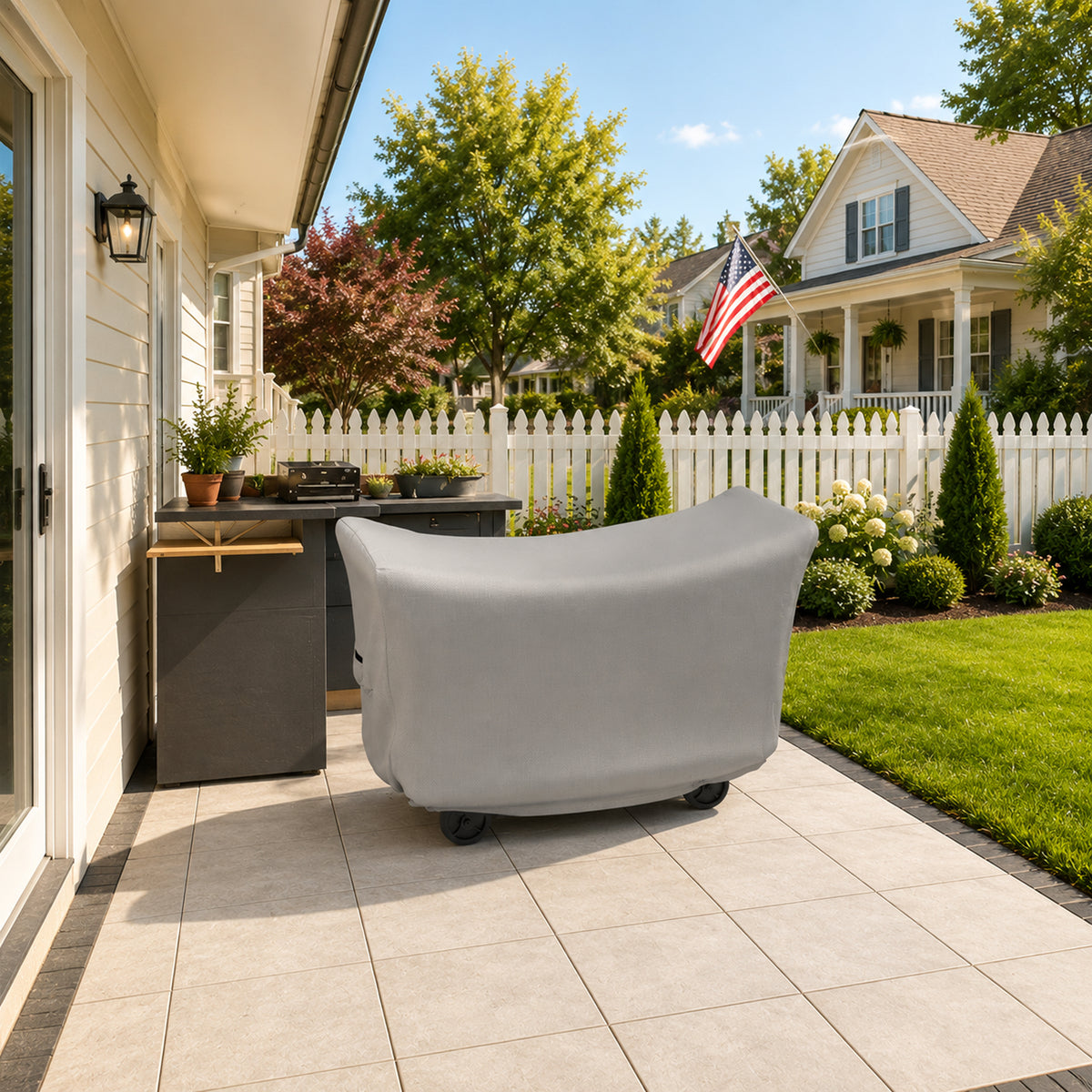 Custom Platform Luggage Cart Cover