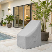 Custom Standard Adirondack Chair Cover - side view