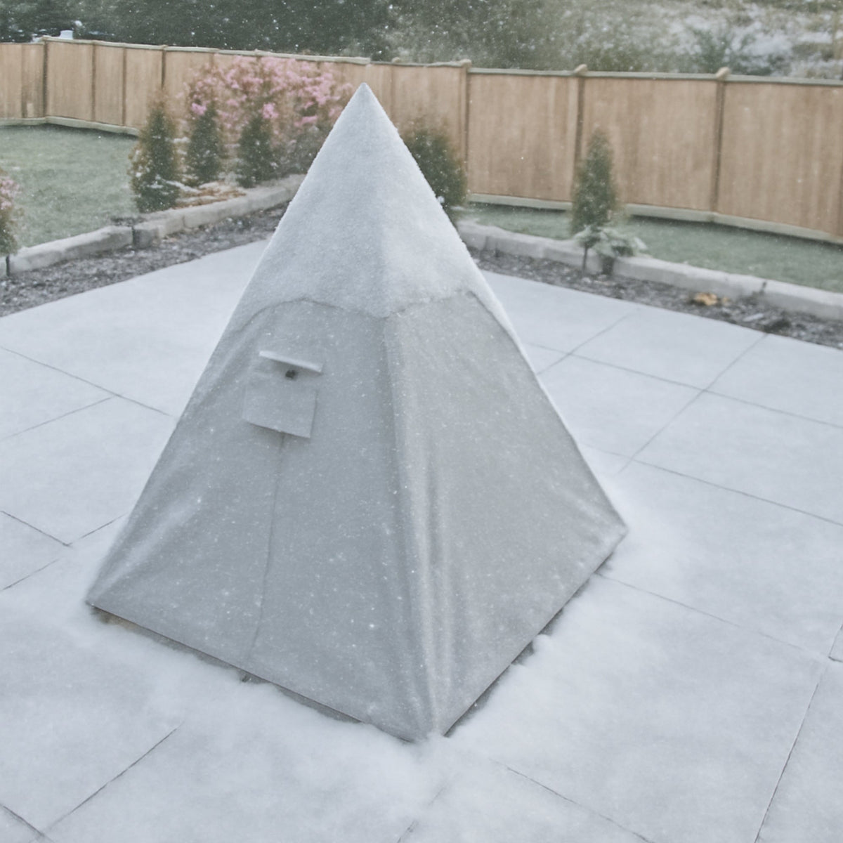 Custom Pyramid Covers - side view - view 6