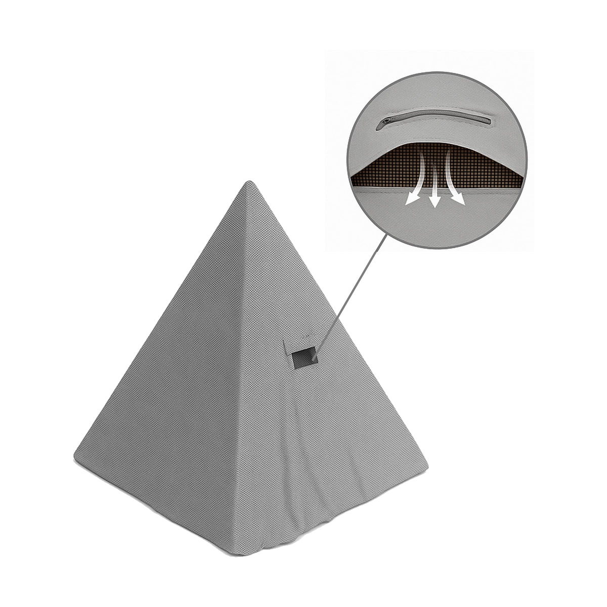 Custom Pyramid Covers - detail view - view 4
