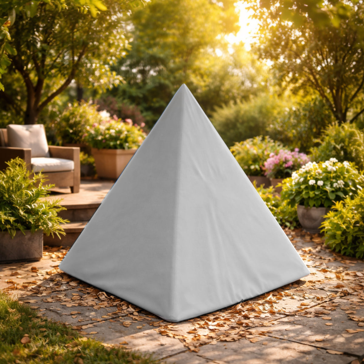 Custom Pyramid Covers - front view - view 2