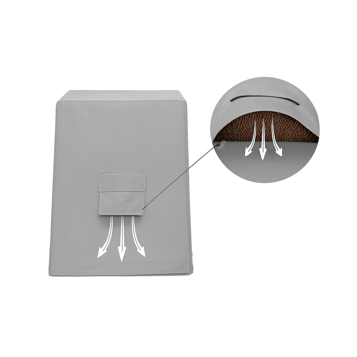 Custom Rectangle/Square Smoker Cover