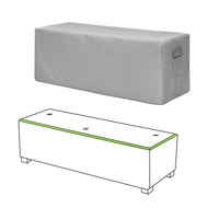 Custom Rectangle Ottoman Cover