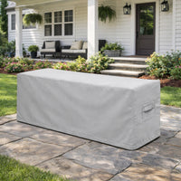 Custom Rectangular Fire Pit Cover - Style 1