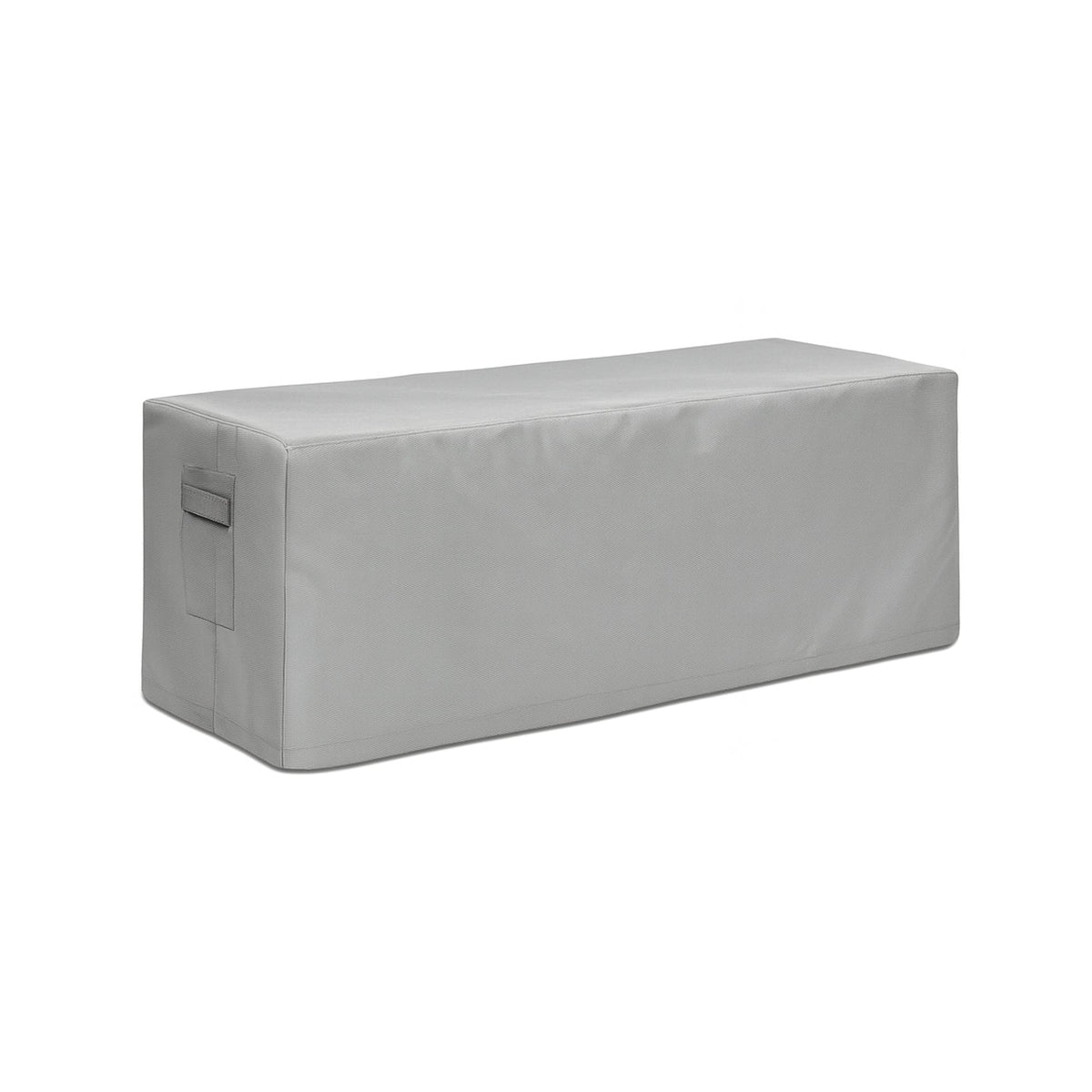 Custom Rectangular Fire Pit Cover - Style 2 - front view - view 3