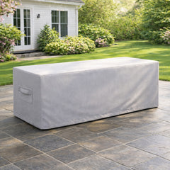 Custom Rectangular Fire Pit Cover - Style 2