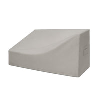 Custom Rectangular Outdoor Daybed Cover - front view