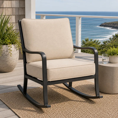 Rocking Chair Cushion Cover Set - alternate view