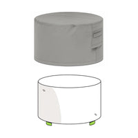 Custom Round Ottoman Cover