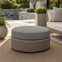 Ottoman Cushion Cover - Round