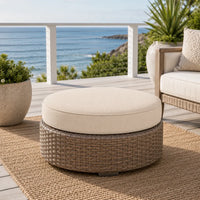 Ottoman Cushion Cover - Round
