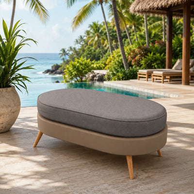 Semi Oval Cushion Cover - alternate view