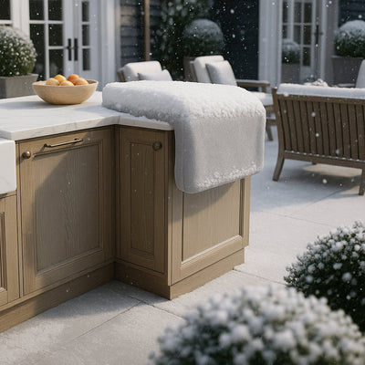 Custom Side Burner Cover - alternate view