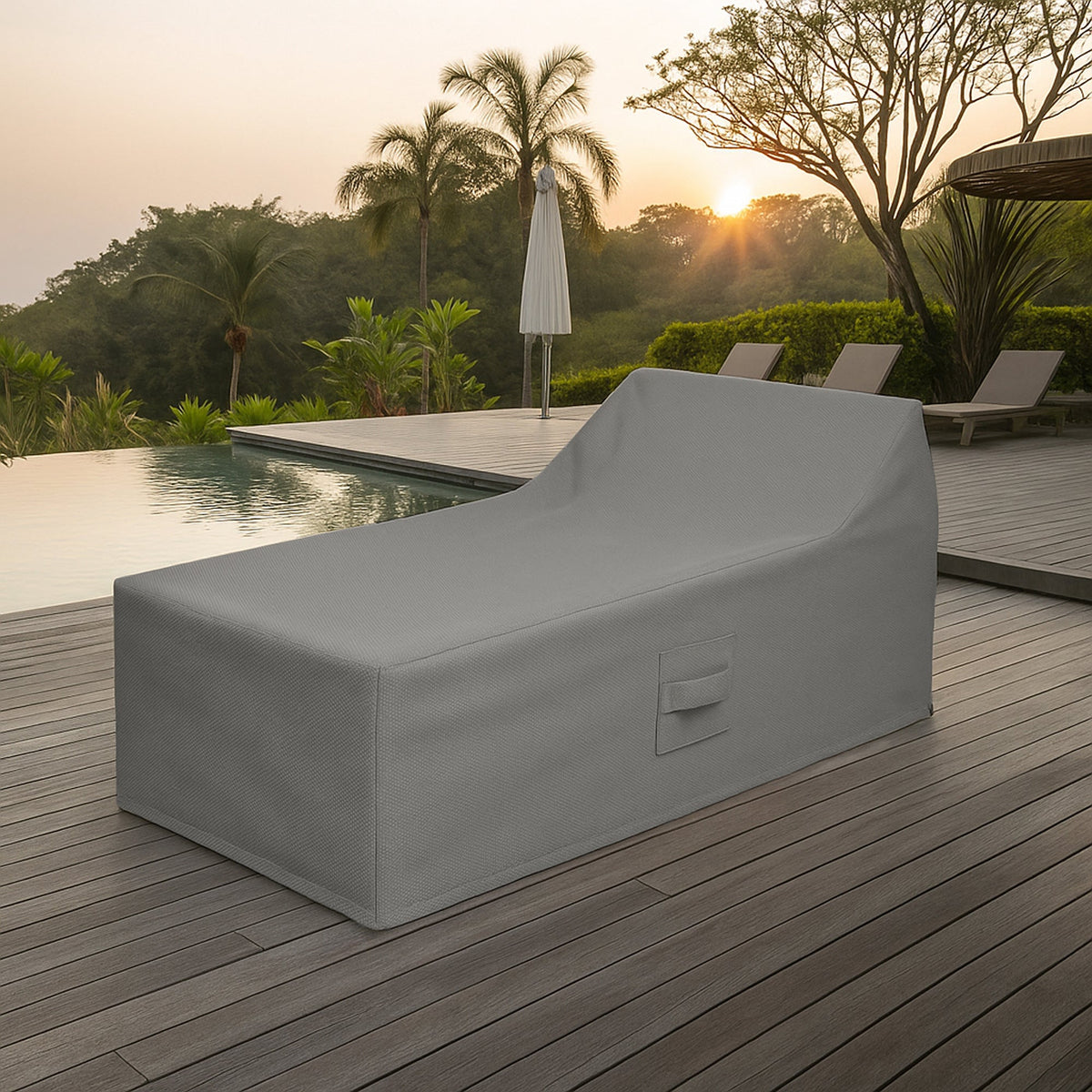 Custom Single Chaise Daybed Cover