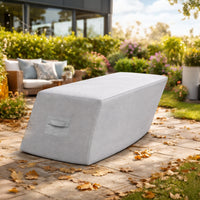 Custom Slanted Rectangular Covers - front view