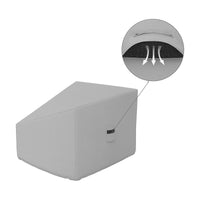 Custom Slanted Square Covers - detail view