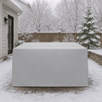 Custom Square/Rectangle Dining Table Chair Set Cover - Style 2 - alternate view