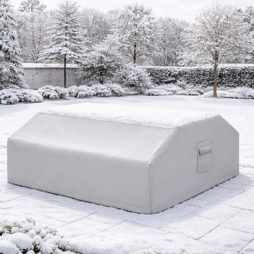 Custom Square/Rectangle Dining Table & Bench Set Cover