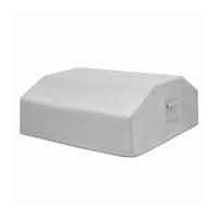 Custom Square/Rectangle Dining Table & Bench Set Cover - front view