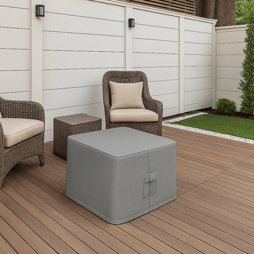 Custom Square Ottoman Cover