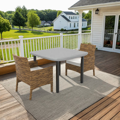 Custom Square Table Top Covers - alternate view