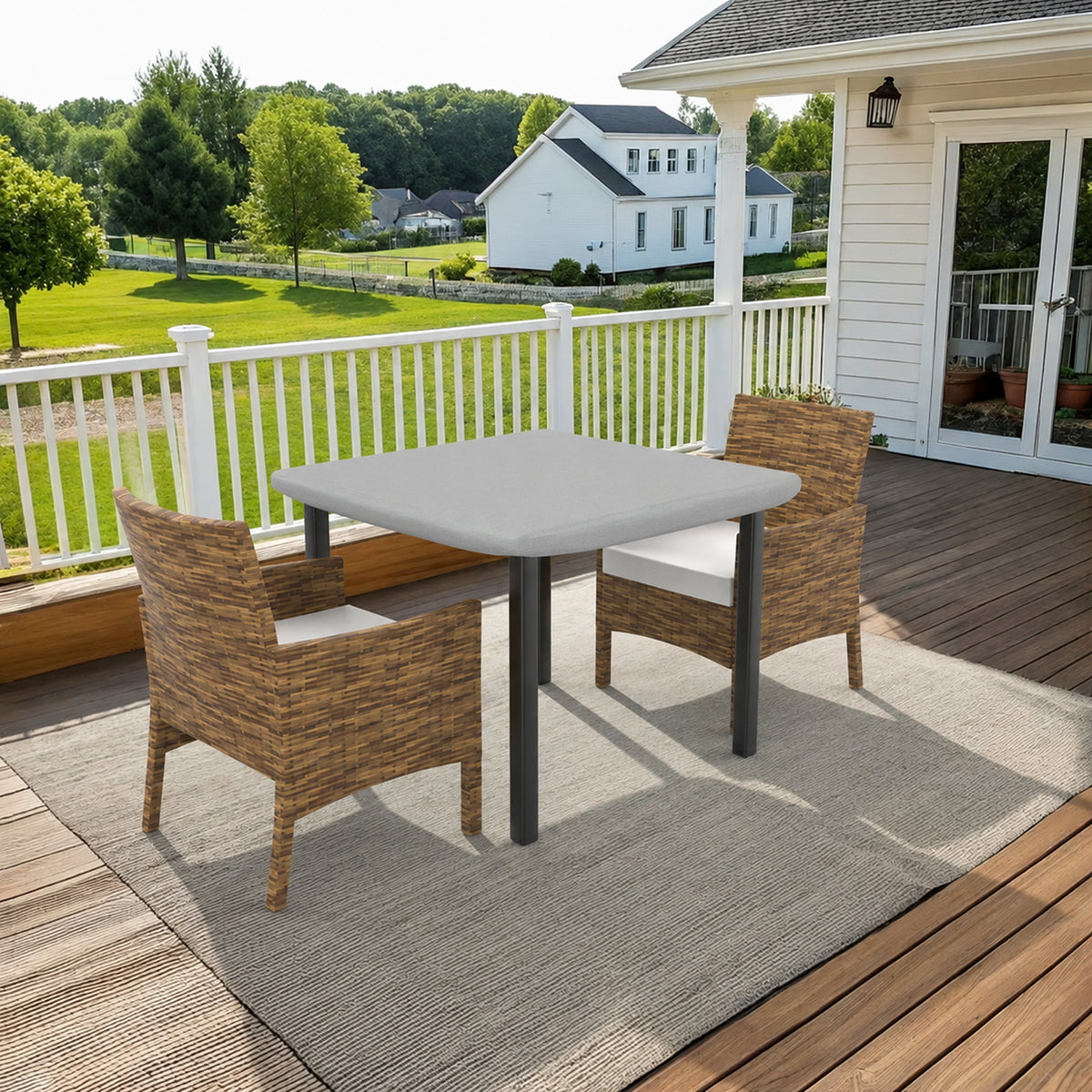 Custom Square Table Top Covers