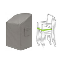 Custom Stackable Chair Cover - front view