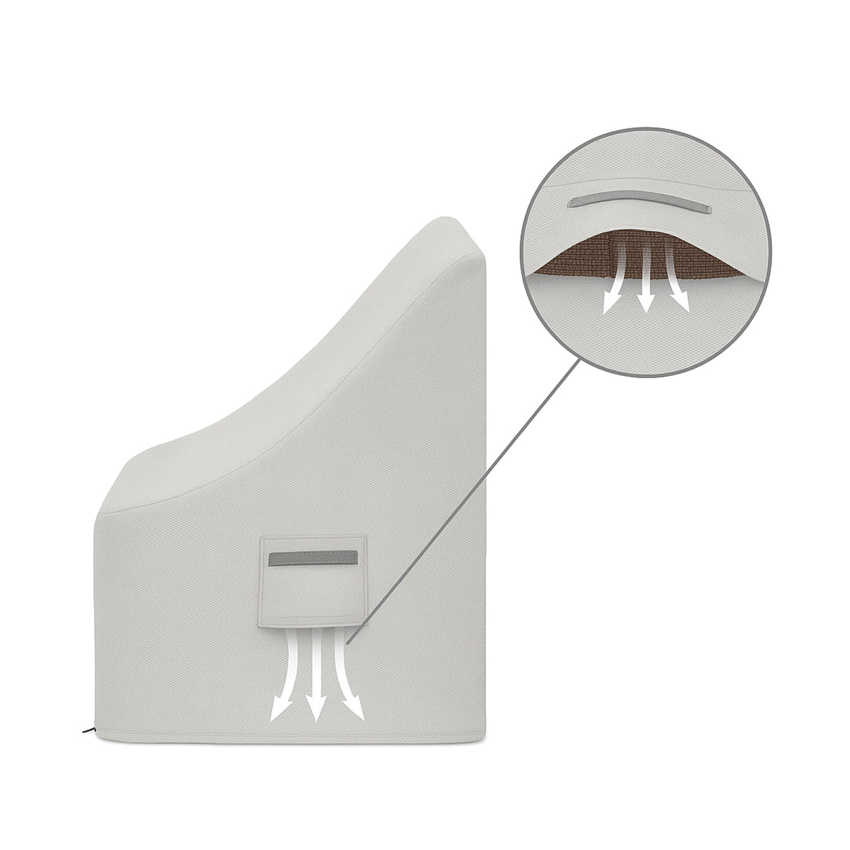 Custom Standard Adirondack Chair Cover