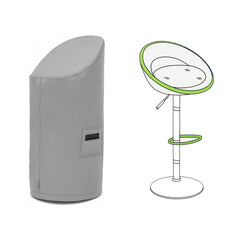 Custom Swivel Bar Stool Cover