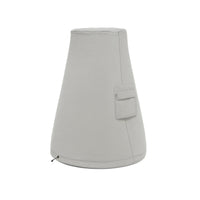 Custom Tapered Modern Chiminea Covers - front view