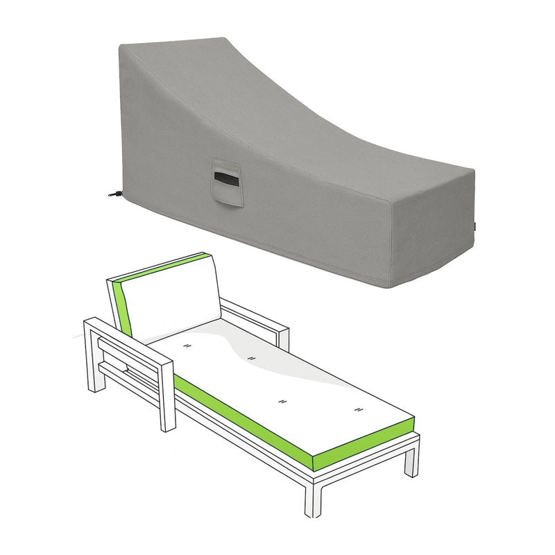 Custom Classic Chaise Lounge Cover - Hover Image