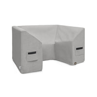 Custom U shaped Couch Covers - Style 1 - front view