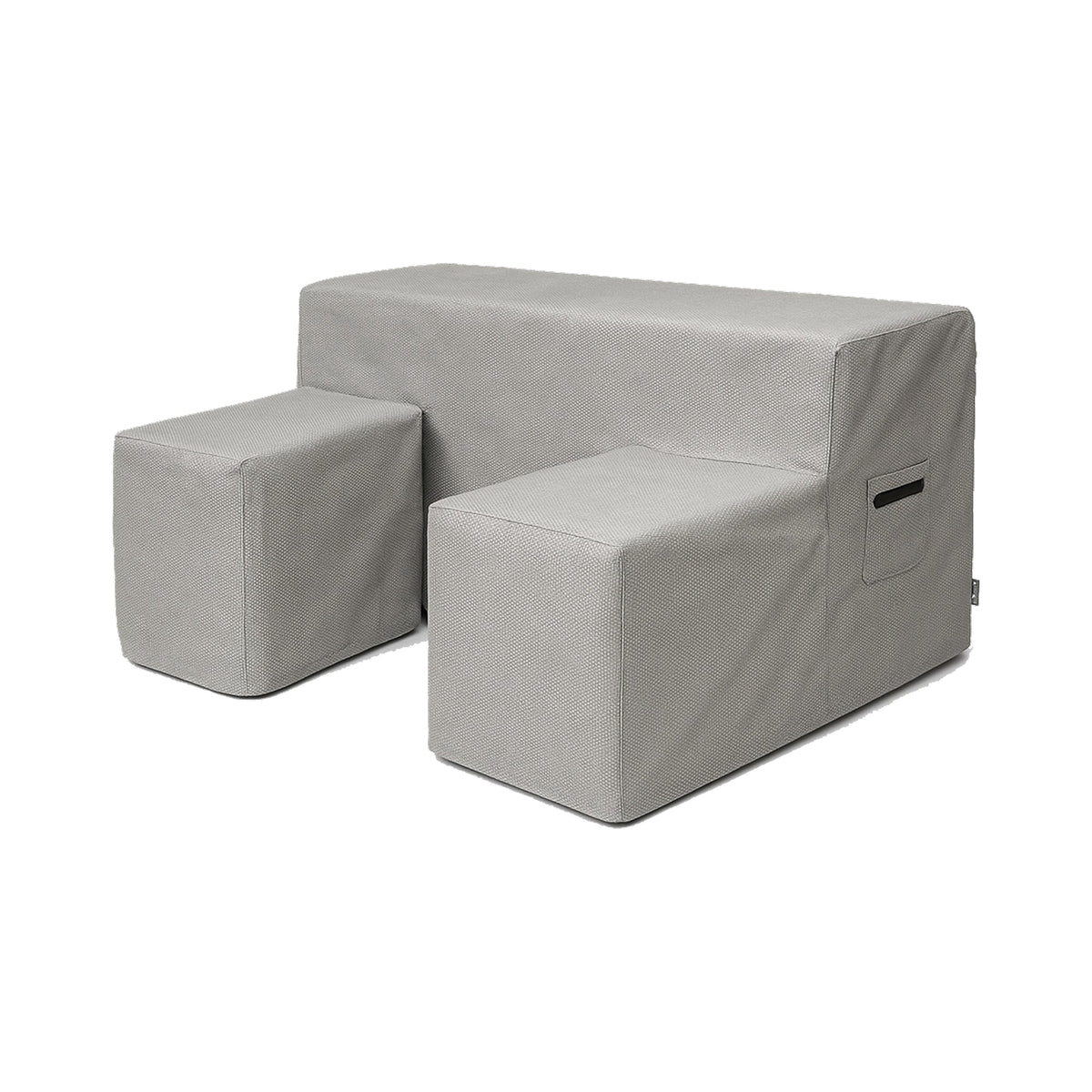Custom U shaped Couch Covers - Style 2 - front view - view 3