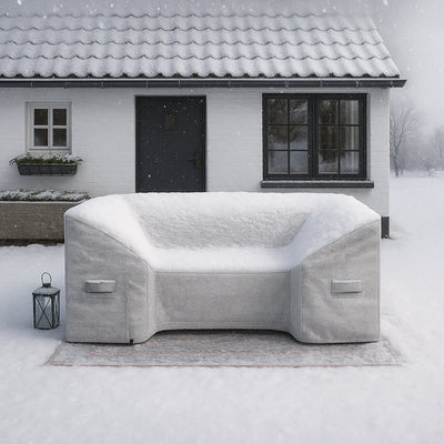 Custom U shaped Couch Covers - Style 3 - alternate view