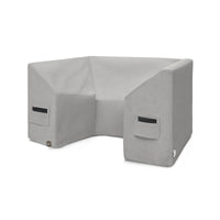 Custom U shaped Couch Covers - Style 3 - front view