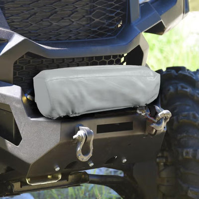 Custom WARN Axon Winch Cover - alternate view