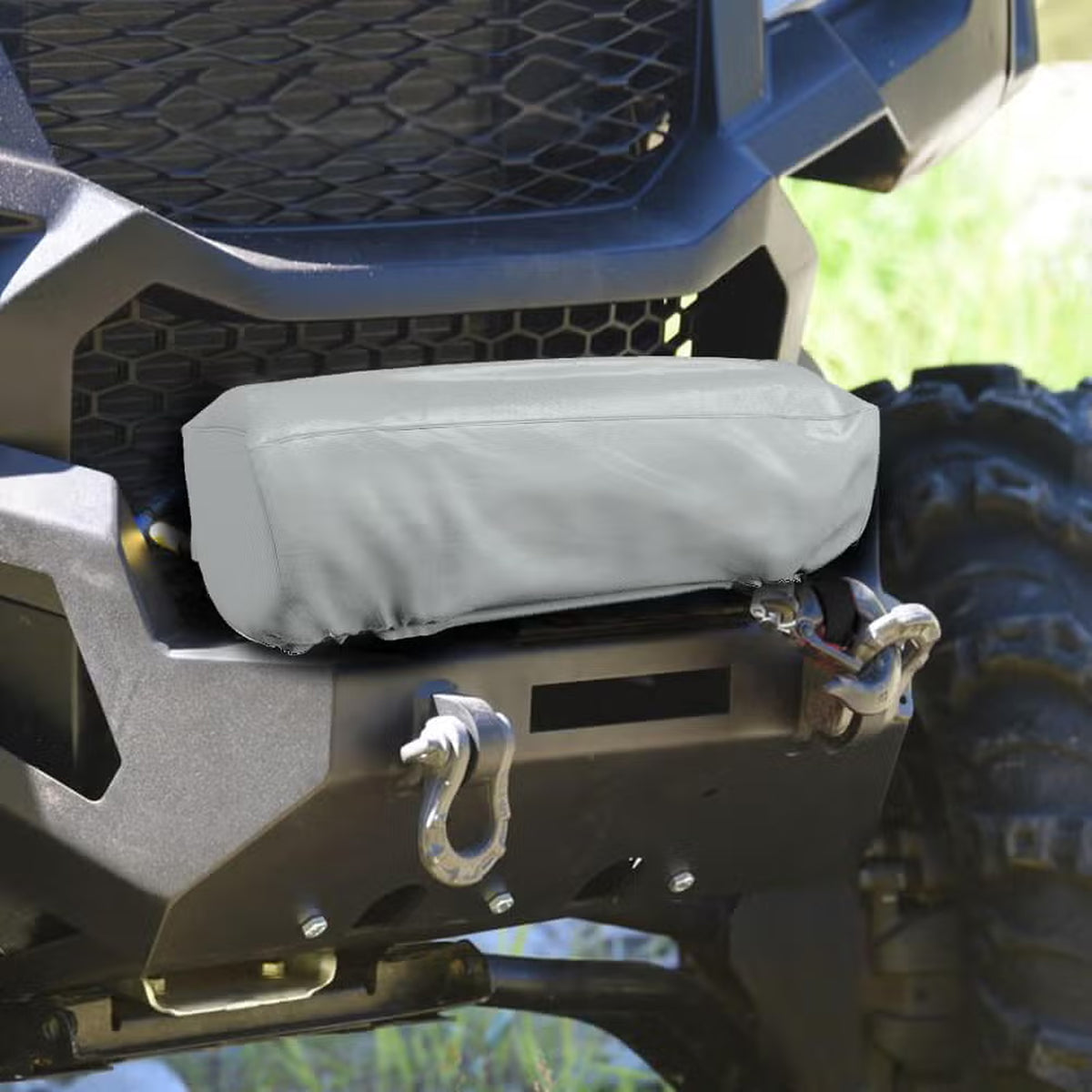 Custom WARN Axon Winch Cover
