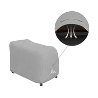 Custom Wheeled Beverage Serving Cart Cover