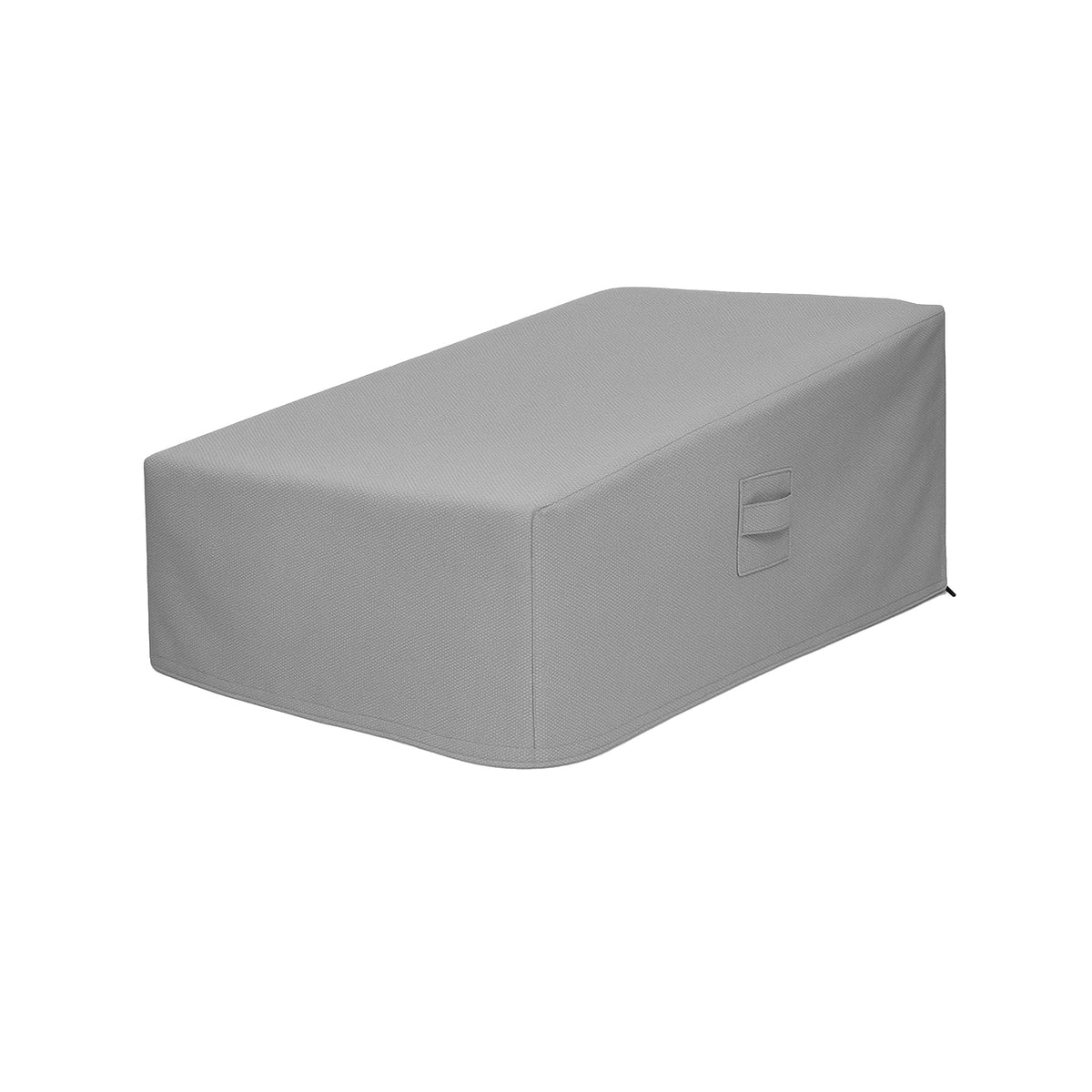Custom Wheeled Double Chaise Lounge Cover - front view - view 3