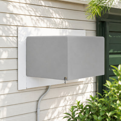 Custom Window Air Conditioner Cover - alternate view