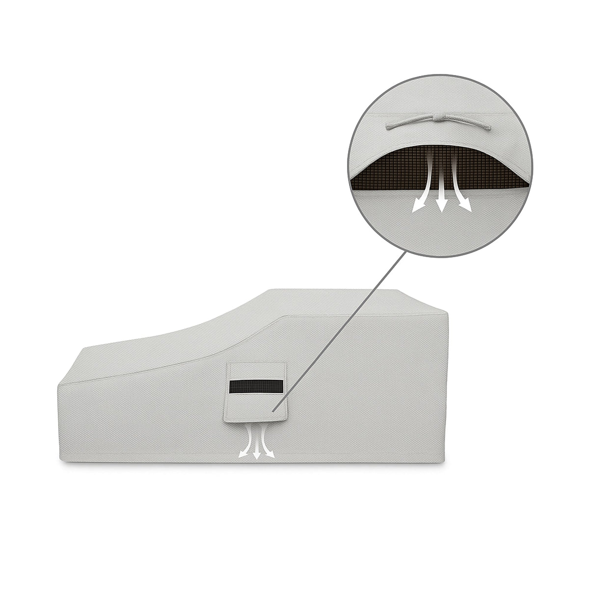 Custom Modular Extendable Daybed Cover - front view - view 4