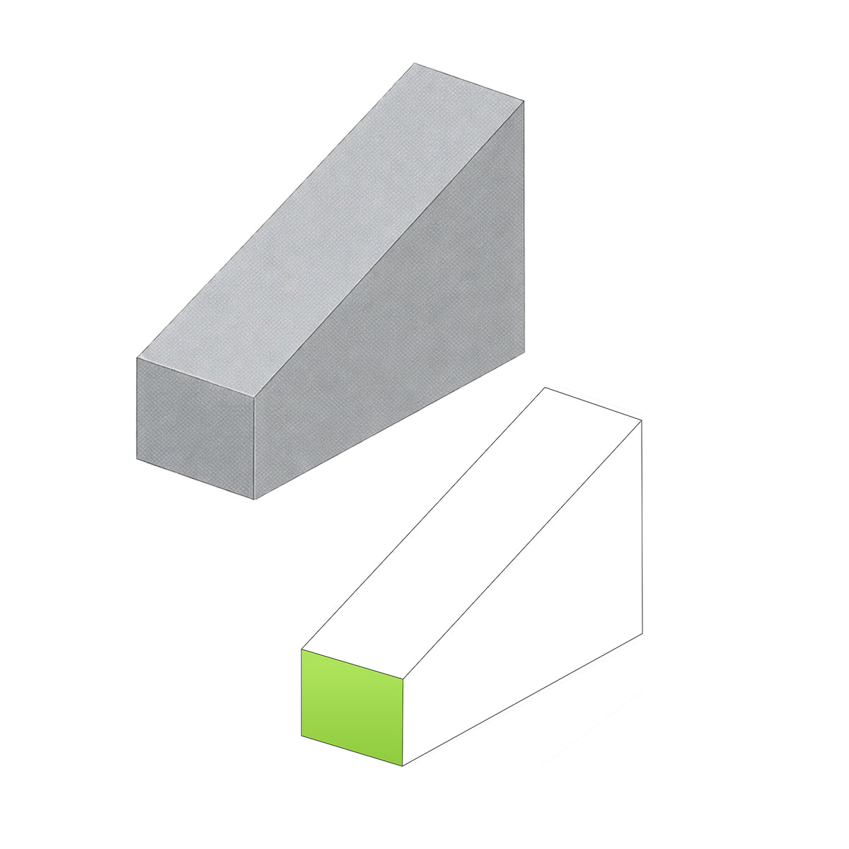 Custom Slanted Back Covers