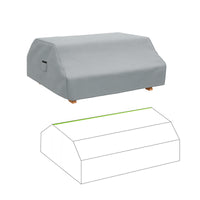 Custom Trapezoidal Prism Shaped Covers - front view