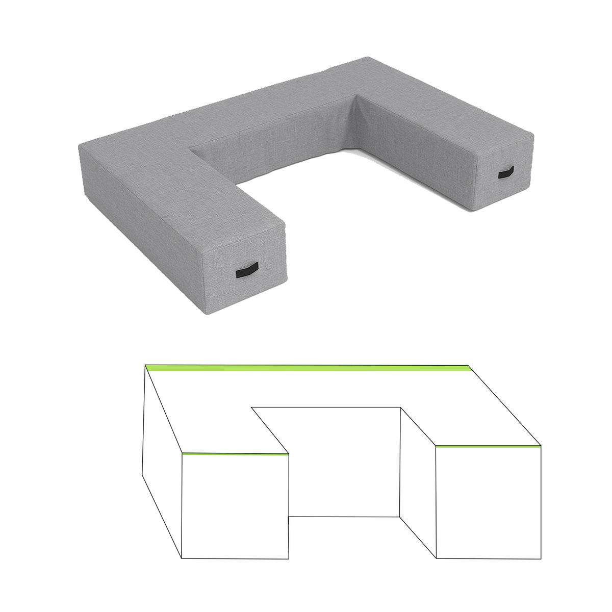 Custom U Shape Covers