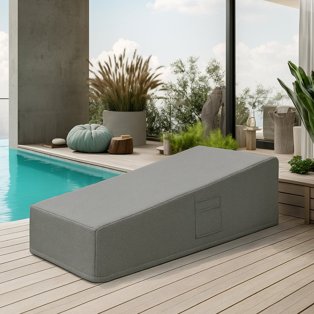 Custom Double Chaise Daybed Cover