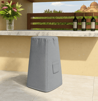 Custom Round Bar Stool Cover