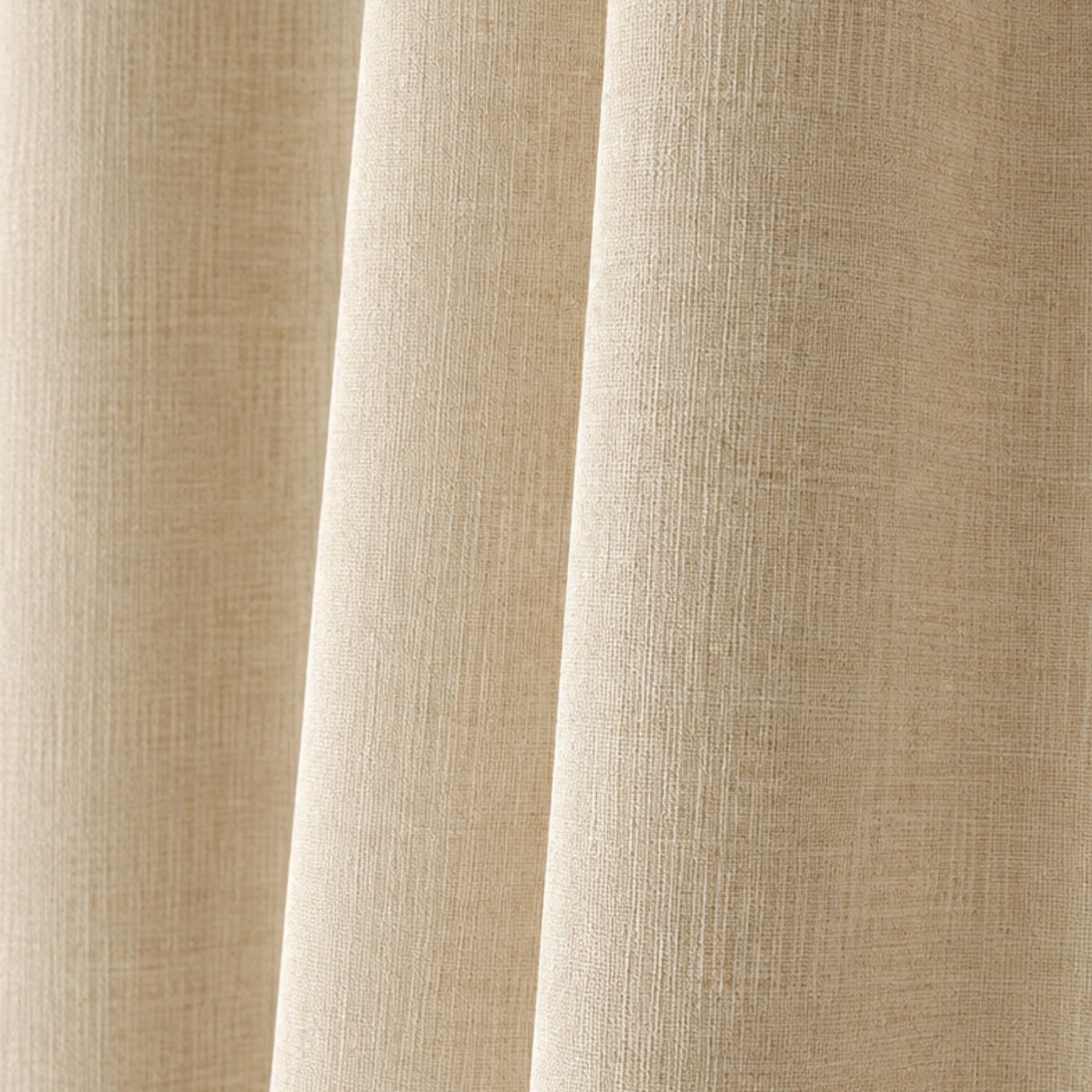 Sunbrella Canvas Flax Curtain