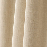 Sunbrella Canvas Flax Curtain